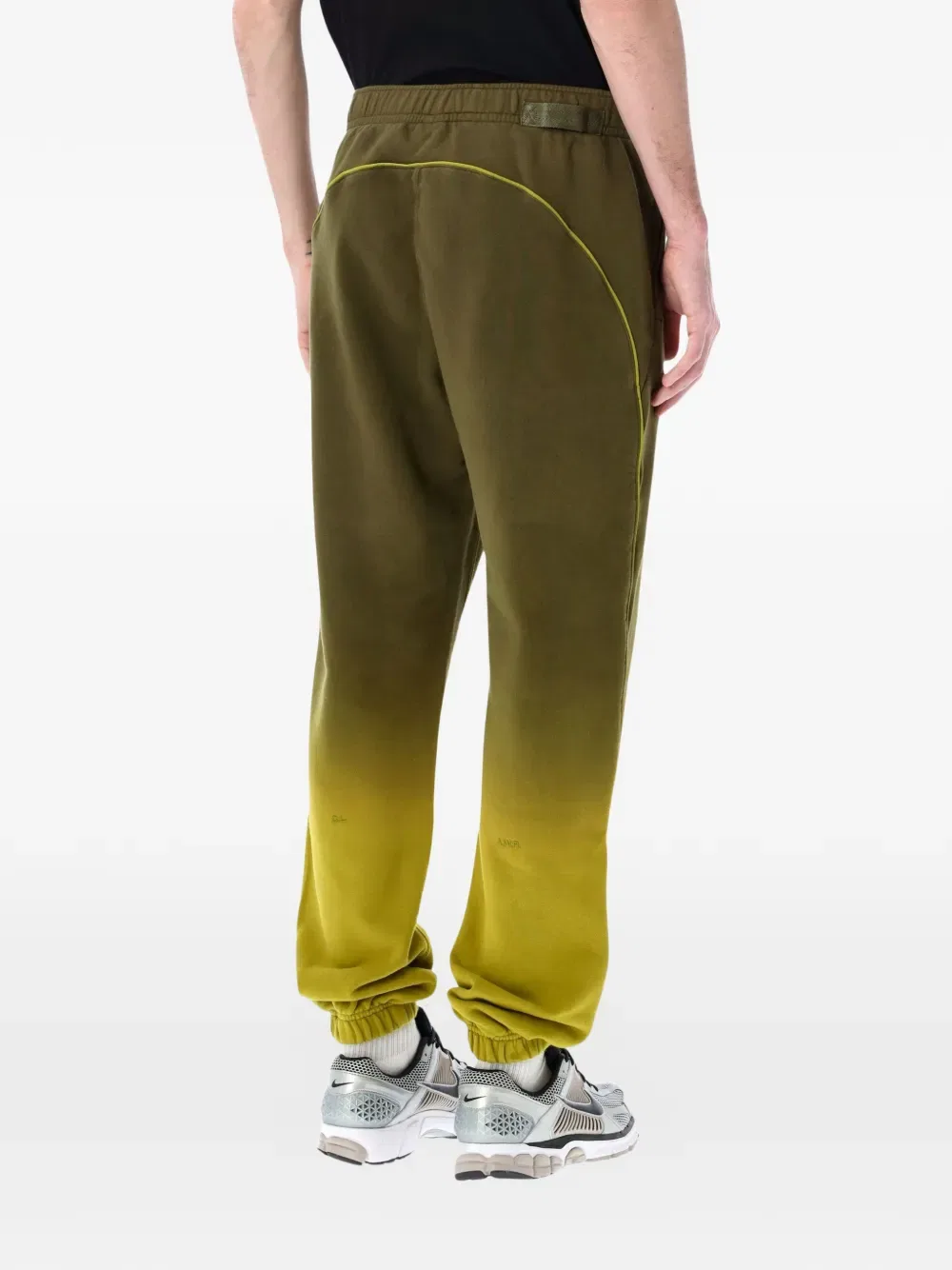 Спортивные брюки X nocta из флиса с открытым низом Nike, зеленый — фото 2