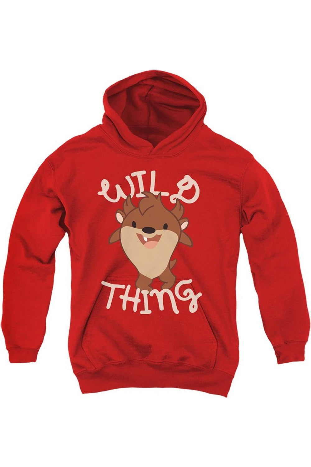 

Толстовка с капюшоном Looney Tunes Wild Thing для детей и подростков Gildan, красный