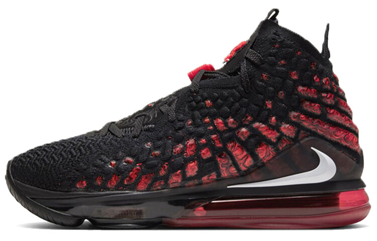 

Кроссовки Nike LeBron 17, черный/красный