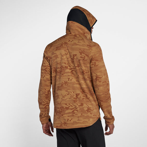 Куртка Nike Dry Showtime Kyrie Zip Hoody Jacket 'Brown', коричневый — фото 4