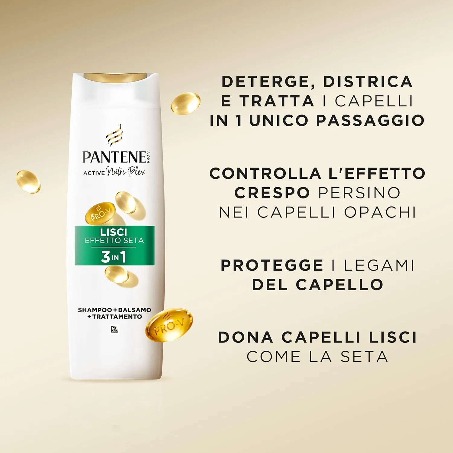Шампунь 3-в-1 для вьющихся и тусклых волос «Silky» от Pantene Pantene — фото 3
