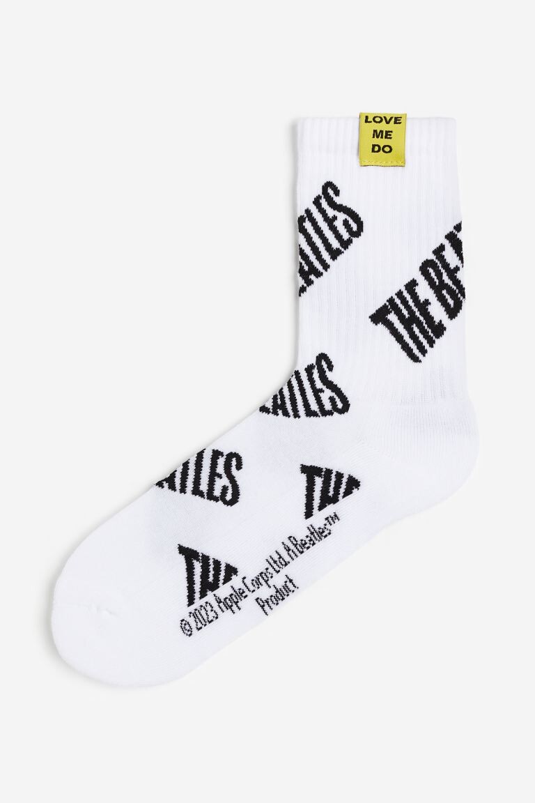 

Носки с мотивом H&M, белый