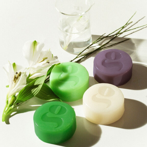 Кондиционер-мыло для всех типов волос с маслом какао и маслом жожоба, 50 г Soap For Globe Fresh & light — фото 3