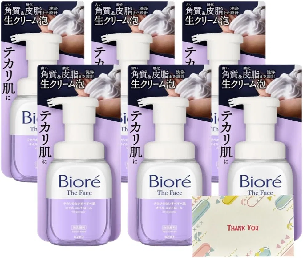 Набор для ухода за кожей Biore The Face Oil Control Body Kunutonn 6 шт. 200 мл