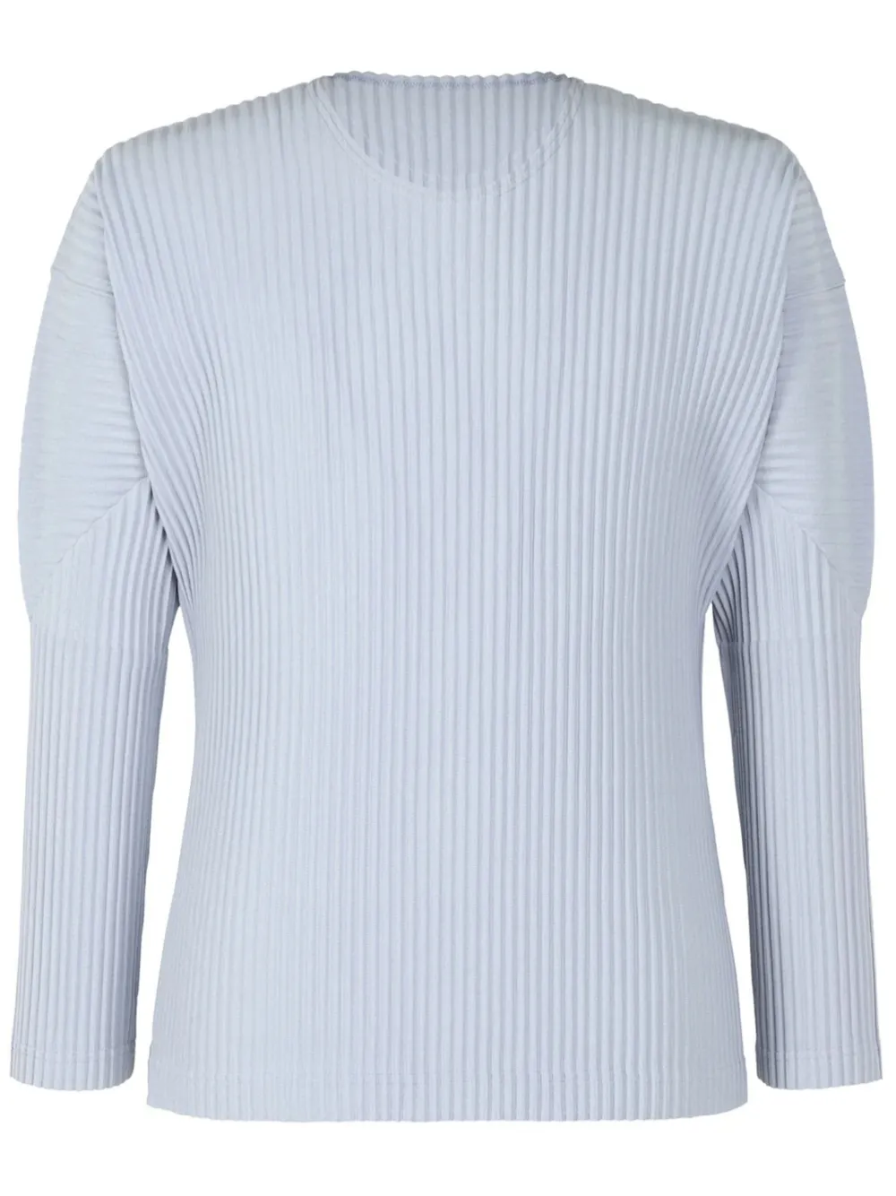 

Футболка MC September в рубчик Homme Plissé Issey Miyake, синий