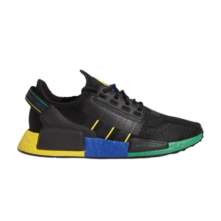 

Кроссовки Adidas NMD_R1 V2 J, черный