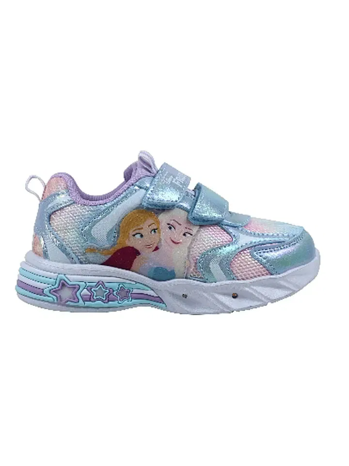 Кроссовки с блестками Disney Die Eiskönigin, синий/розовый