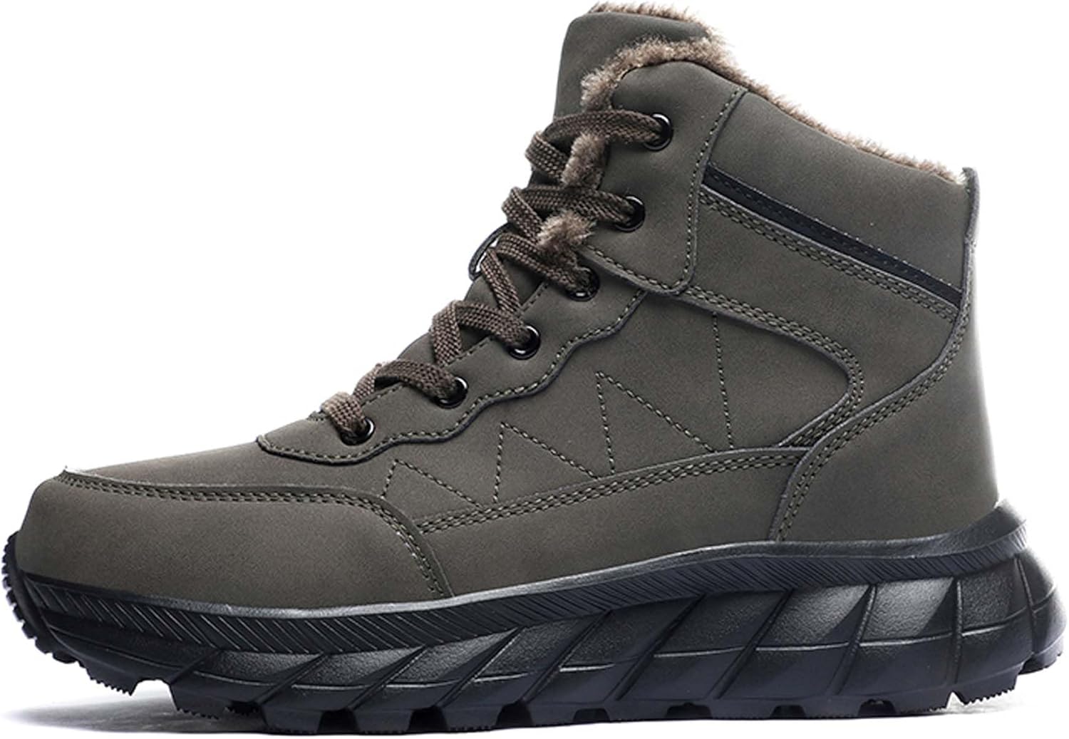 

Мужские трекинговые туфли большого размера, противоскользящие и водонепроницаемые, с металлическим носком, для внедорожной подготовки, военные ботинки, спортивная обувь, повседневная обувь, обувь для пожилых Canopycasa, хаки