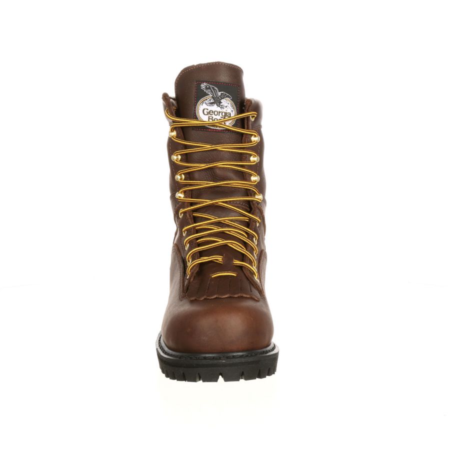 Мужские водонепроницаемые рабочие ботинки на шнуровке GEORGIA BOOT, Chocolate — фото 3