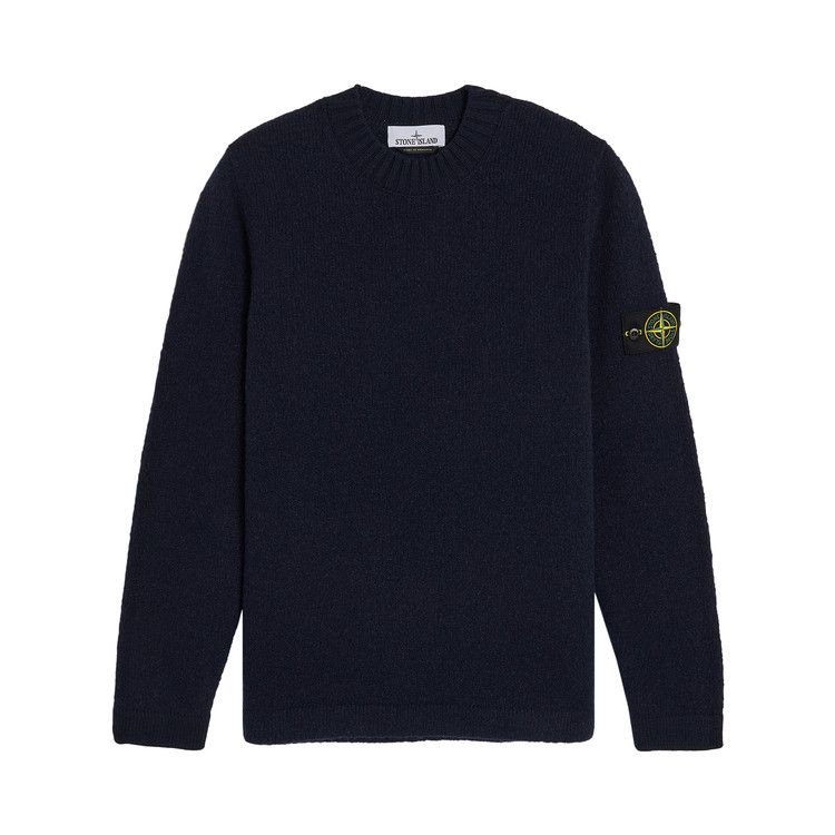 

Свитер Stone Island Wool-Nylon Knit Crewneck, Navy Blue