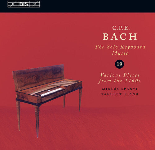 

CD диск Bach / Spanyi: Solo Keyboard Music 19
