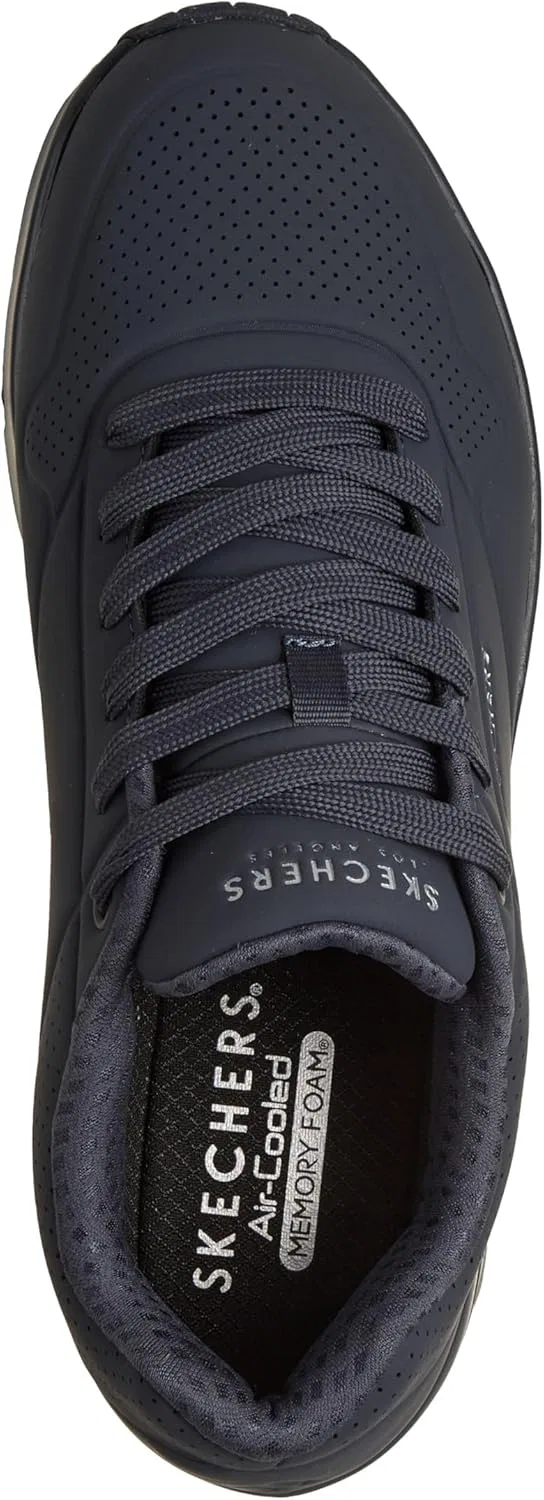 Мужские кроссовки Skechers Uno-Stand on Air, Dark Navy Blue — фото 3