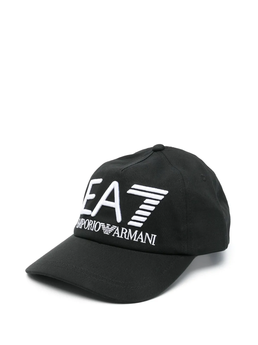 

Бейсболка с вышитым логотипом Ea7 Emporio Armani, черный