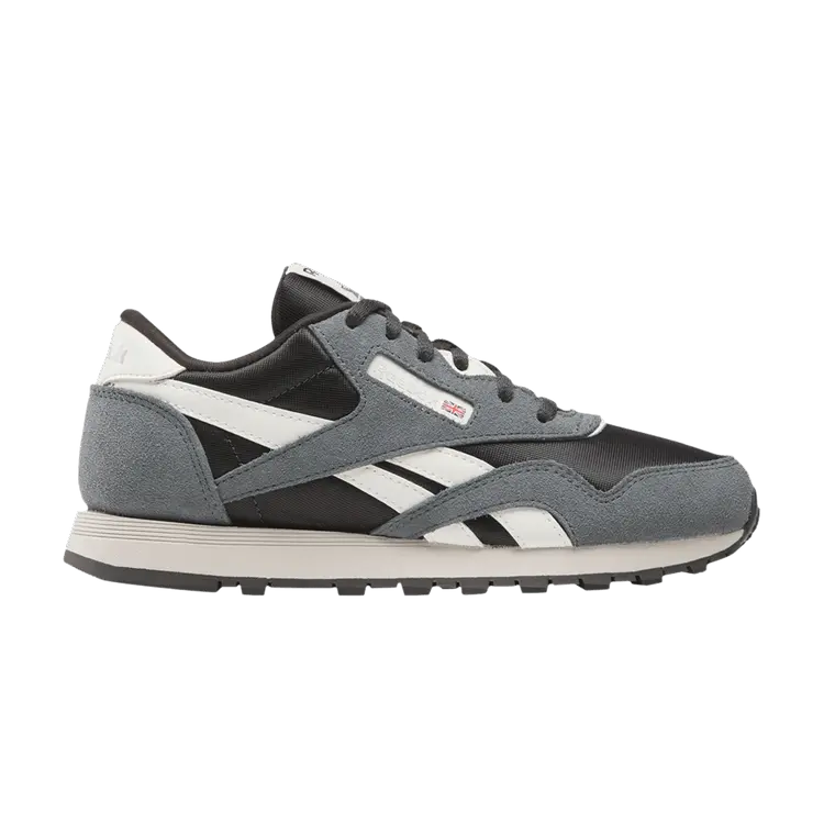 

Кроссовки Reebok Classic Nylon Big Kid 'Washed Black Dark Fog', серый