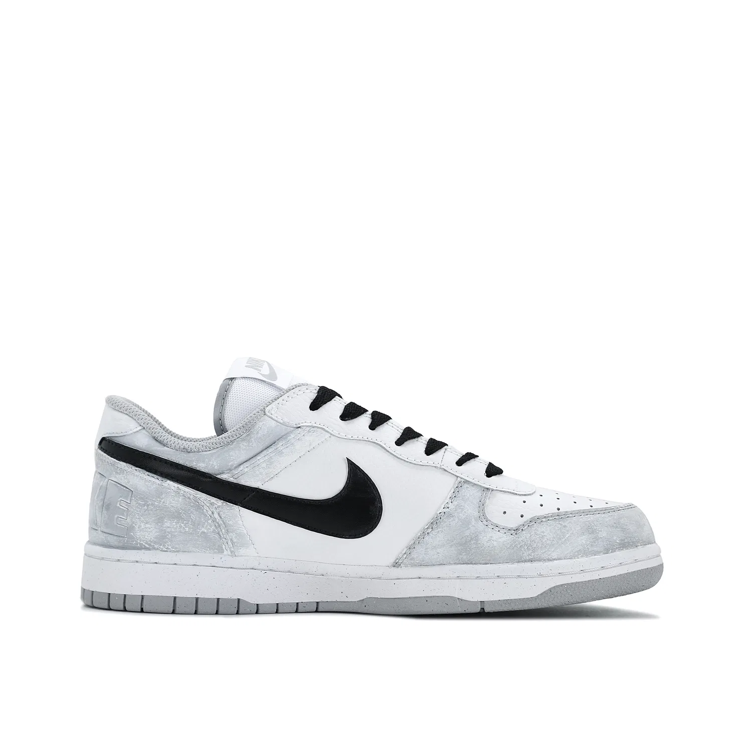 Кроссовки кожаные Nike Big Star Light Gray — фото 4