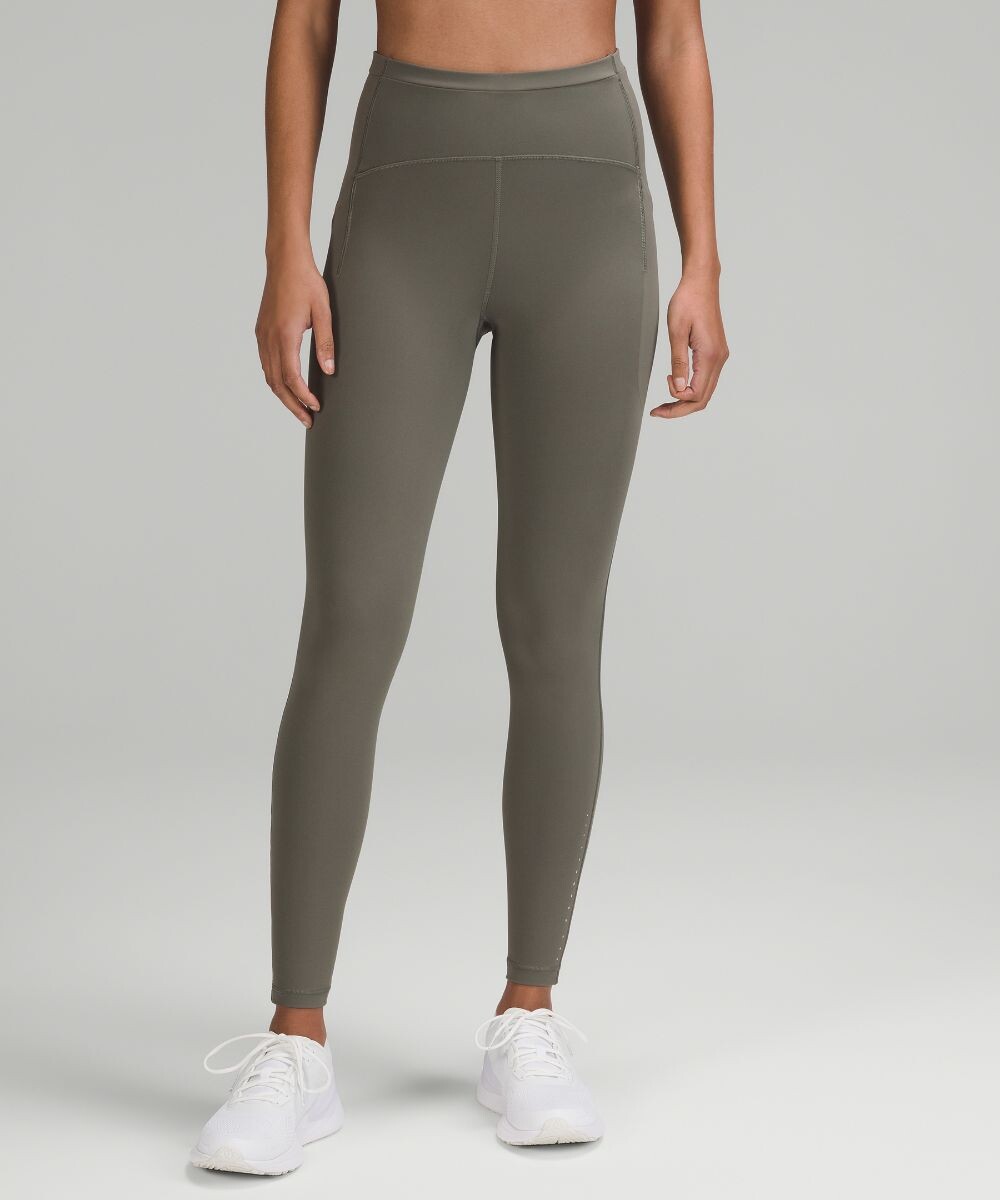 

Леггинсы Swift Speed с высокой посадкой Lululemon, серый