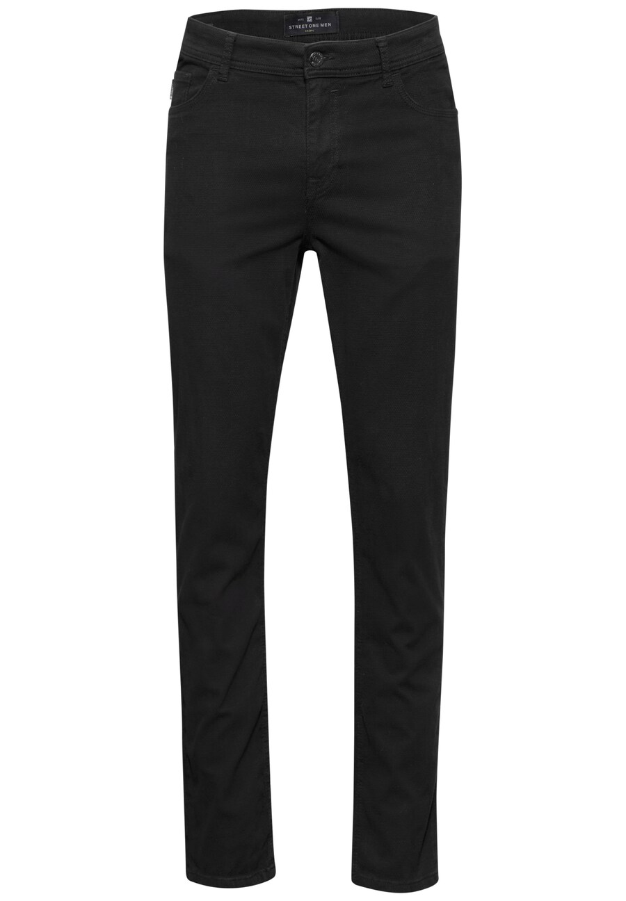 

Тканевые брюки Street One MEN Slim fit Pants, черный
