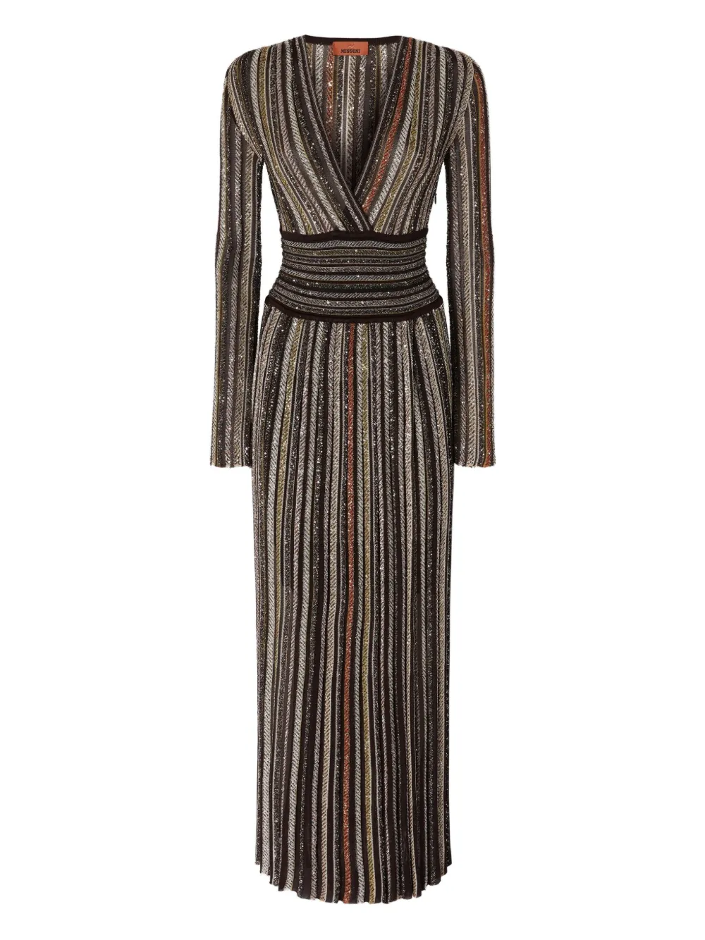 

Платье с полосками Missoni, черный