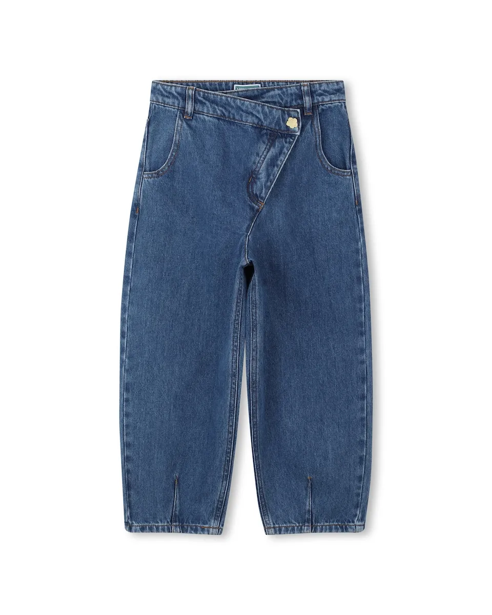 

Хлопковые джинсы для мальчиков Kenzo Kids, синий