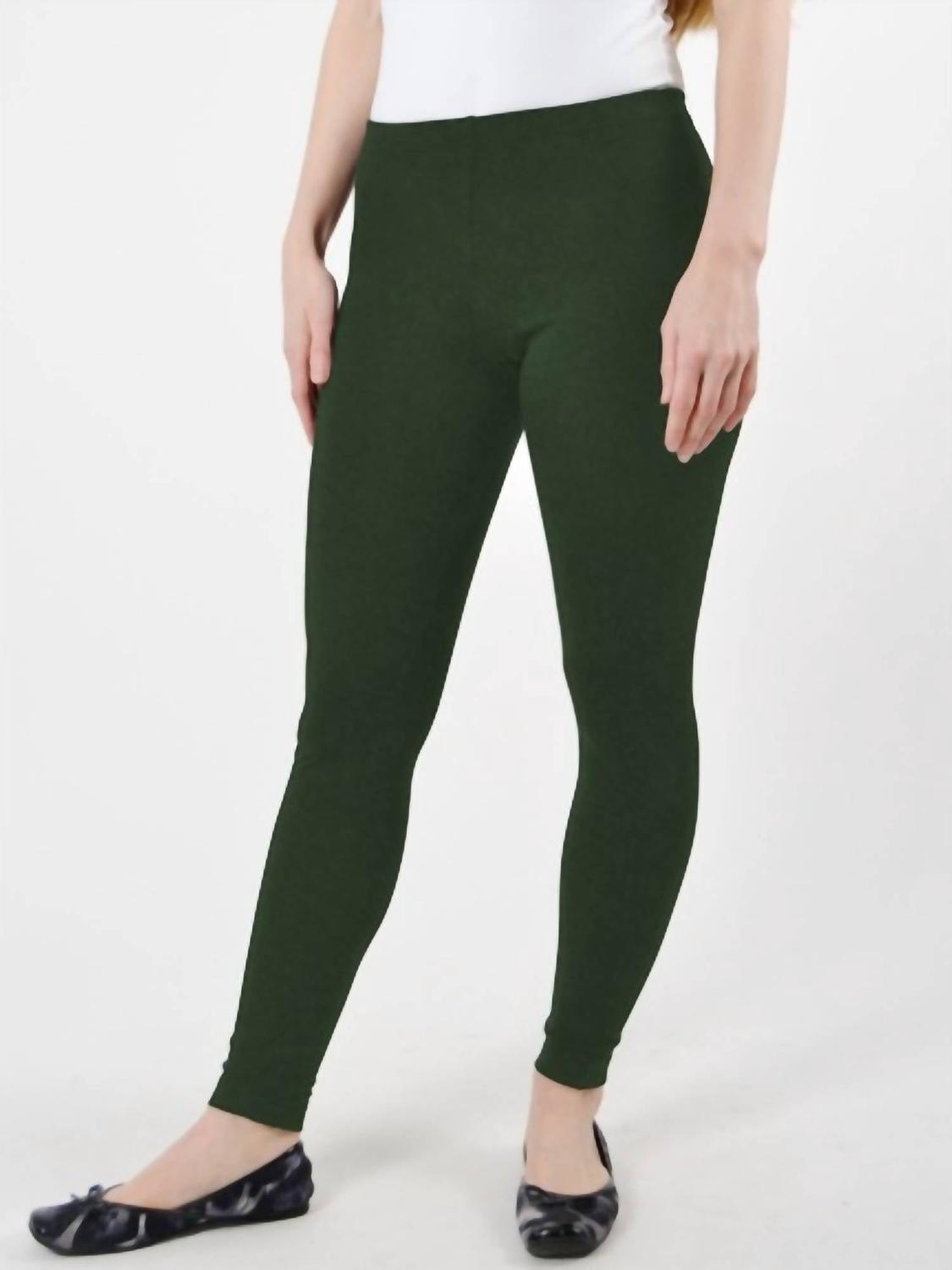 

Базовые леггинсы зеленые Bryn Walker