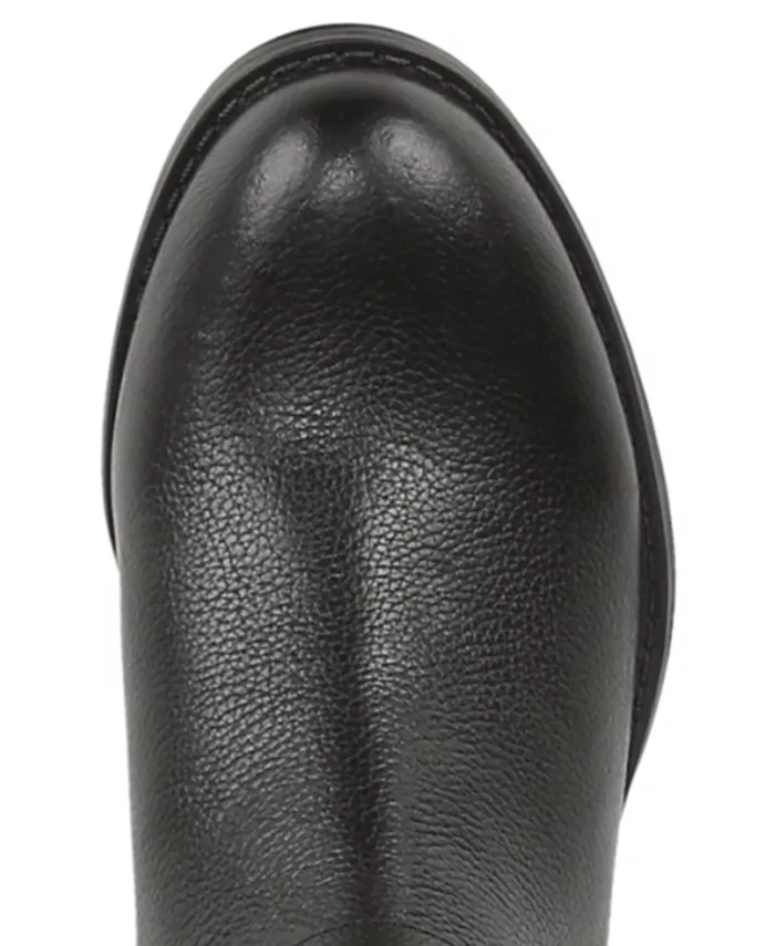 Женские сапоги Jaya Extra Wide Calf с квадратным каблуком до колена Naturalizer, черный — фото 4