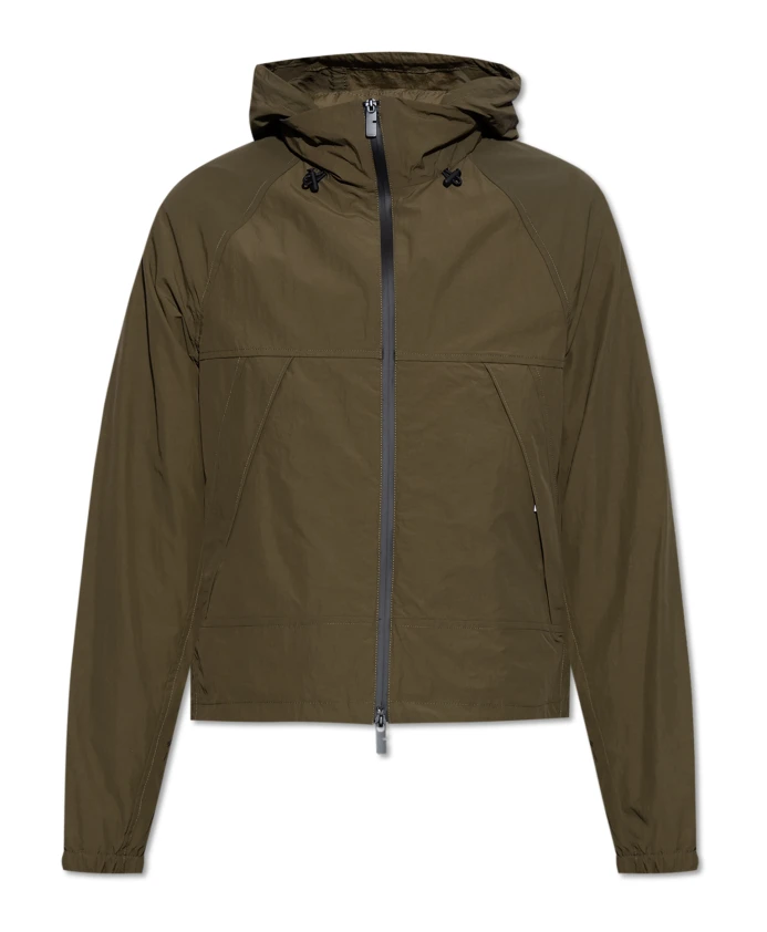 

Куртка с капюшоном Burberry, зеленый