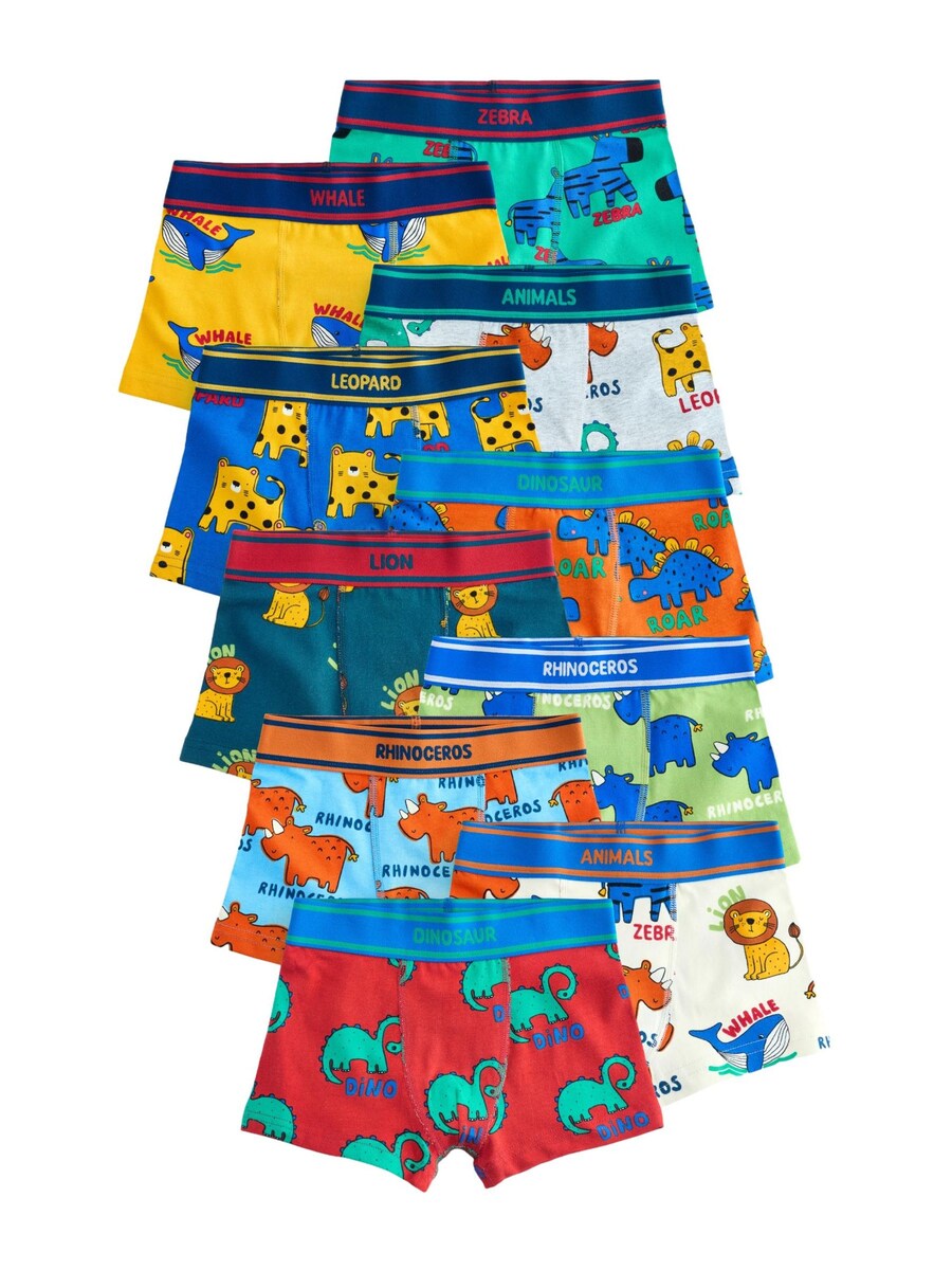 

Трусы Next, цвет Dark blue/Yellow/mottled grey/Light green/Orange/Red/White
