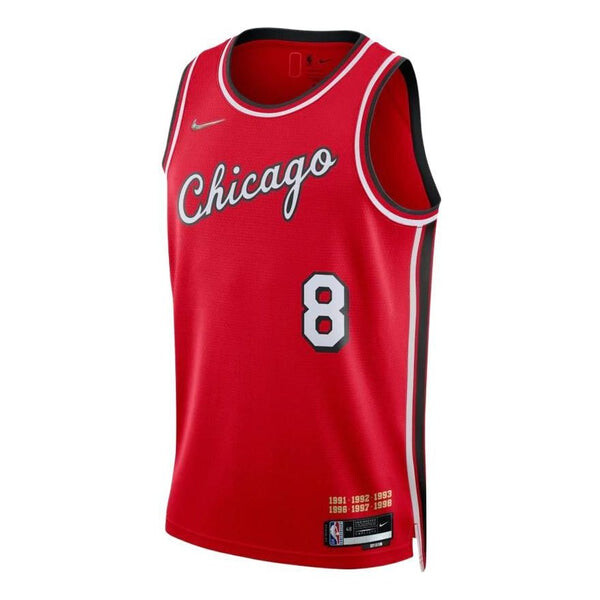 

Майка Nike x NBA 75 Chicago Bulls Jerseys 'Zach LaVine 8', красный