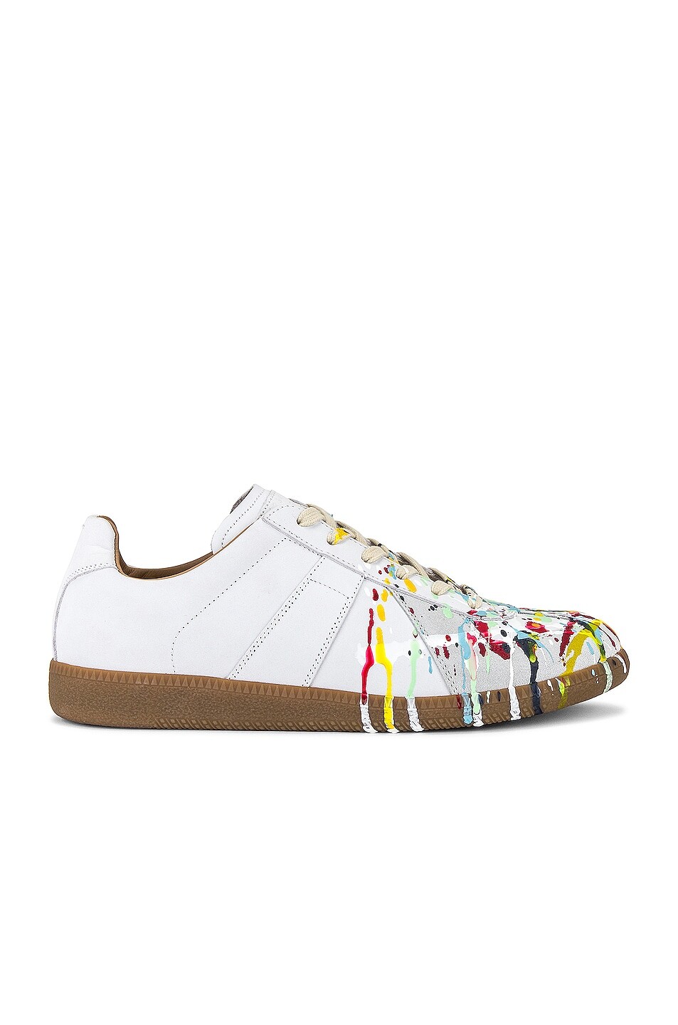 

Кроссовки мужские Paintsplatter Replica Maison Margiela, белый