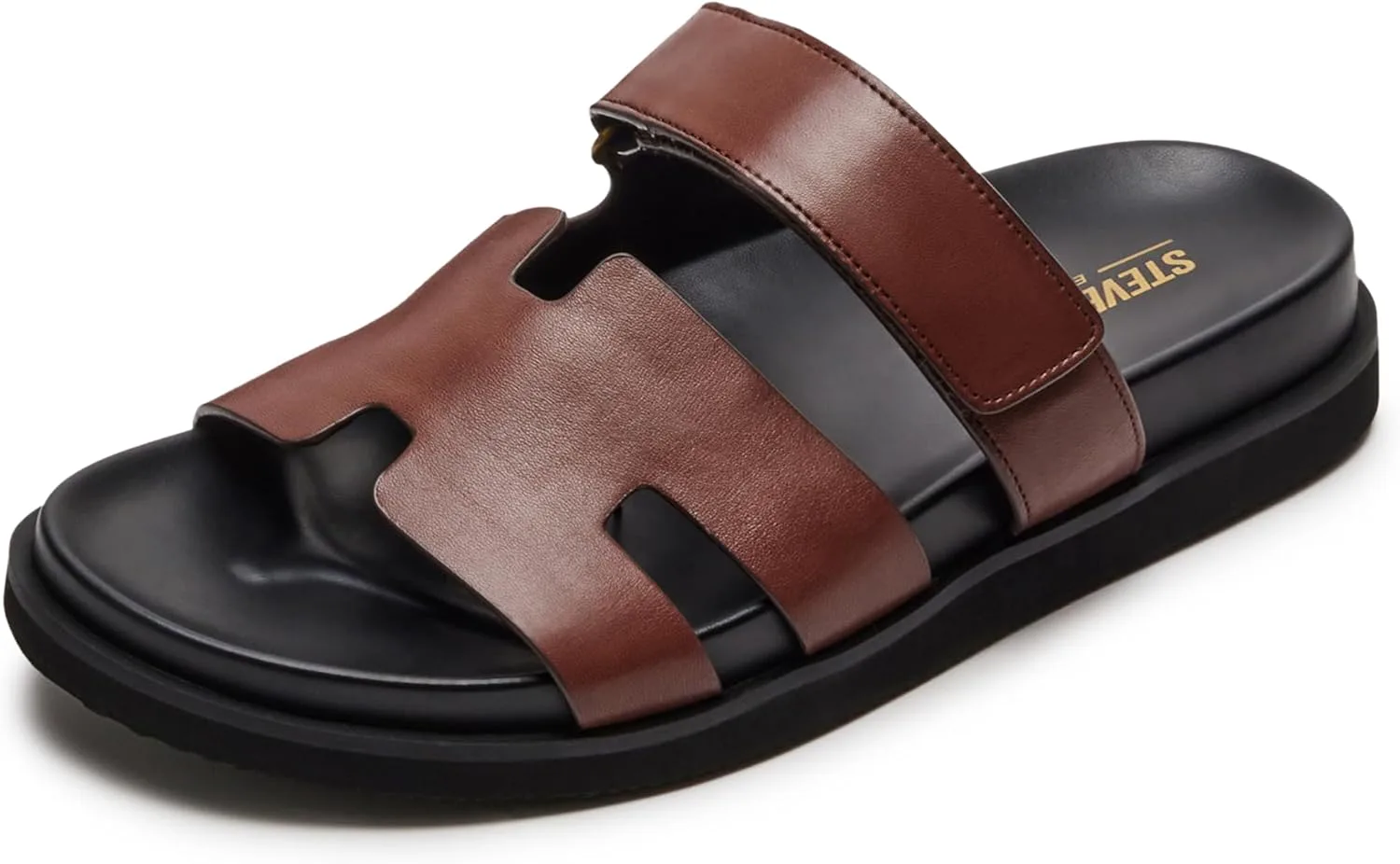 Шлепанцы Steve Madden mens Maiven, коричневый — фото 2