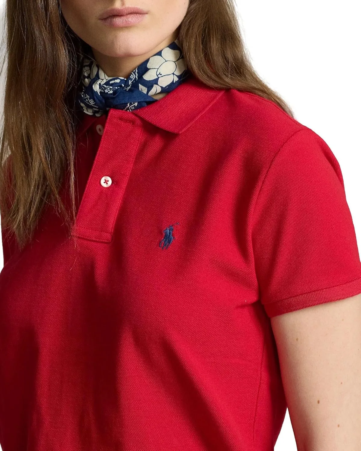 POLO RALPH LAUREN Женская классическая поло с сеткой — фото 4