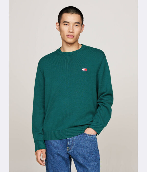 

Свитер мужской Tommy Jeans с логотипом, зеленый