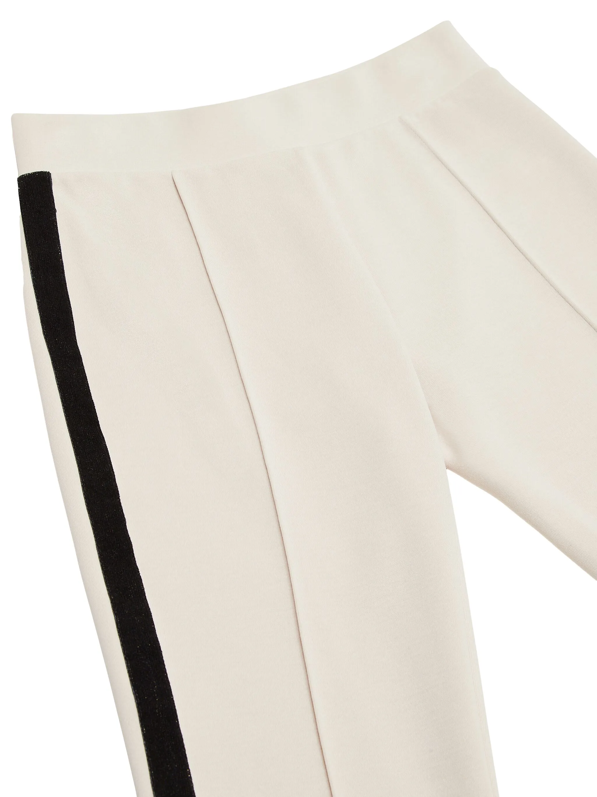 

Брюки из джерси с логотипом Emporio Armani Kids, бежевый