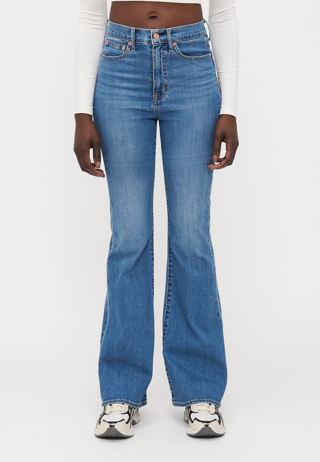 

Расклешенные джинсы 70S HERON Gap Tall, синий