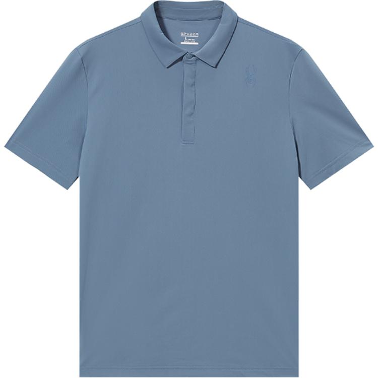 

Тренировочная поло SPYDER, Голубой горный туман