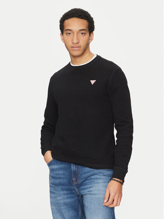 

Свитшот regular fit M4BI77 KCII1 Guess Jeans, чёрный