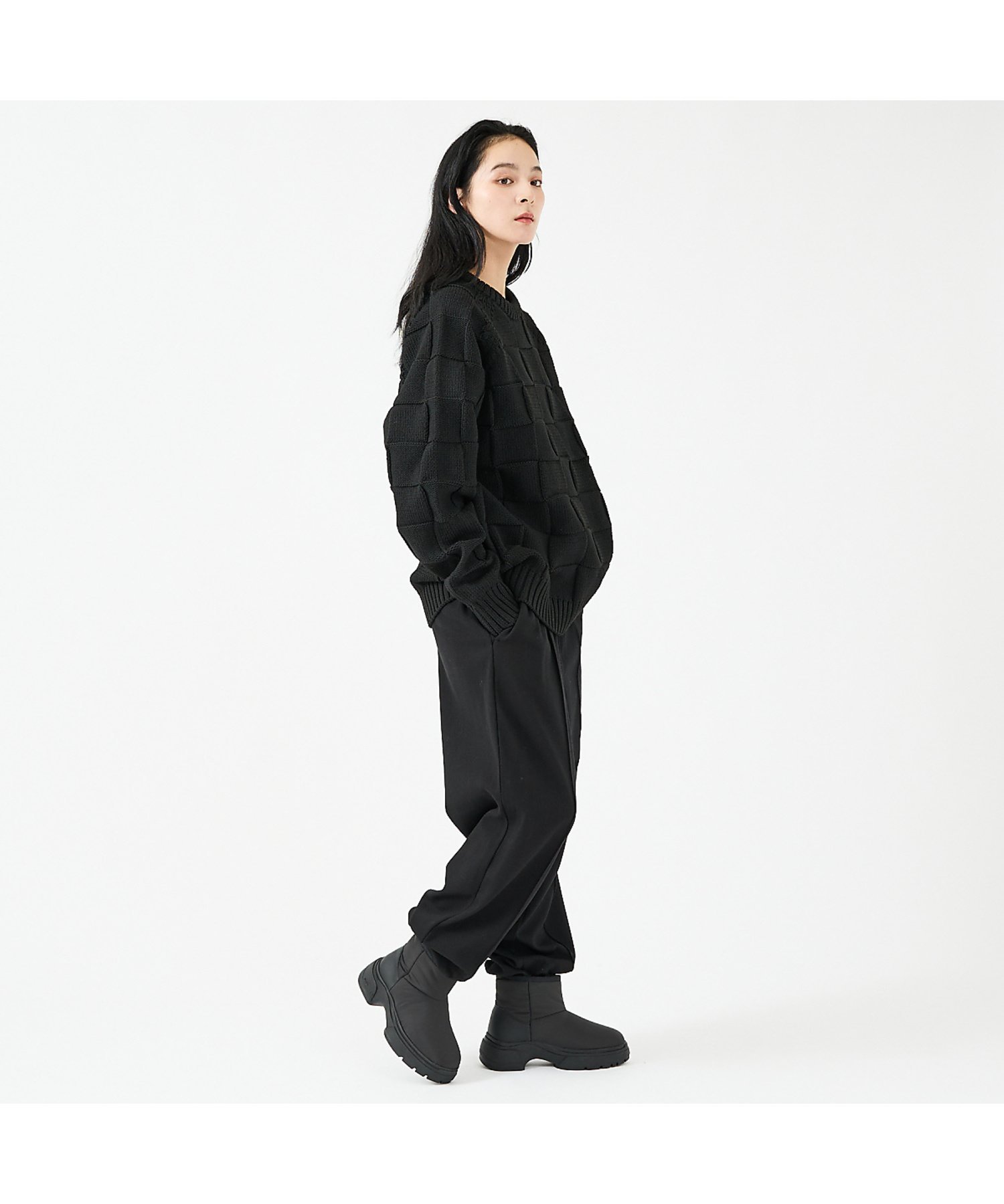 Меховые сапоги с подкладкой W05 / Меховые сапоги Abahouse Lastword, black — фото 3