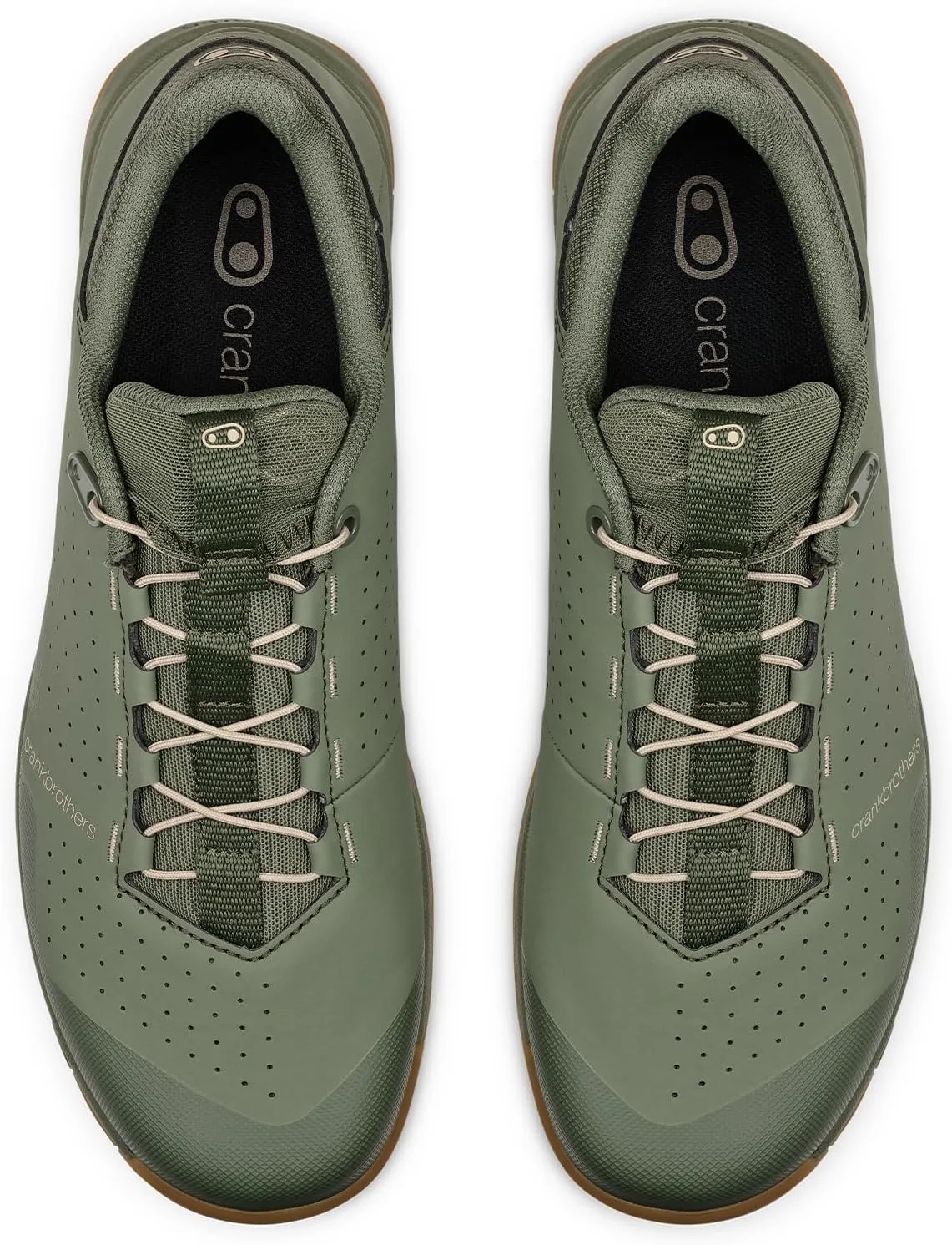 Кроссовки Crankbrothers Unisex Mallet Trail Speed Lace Trainers, зеленый — фото 2