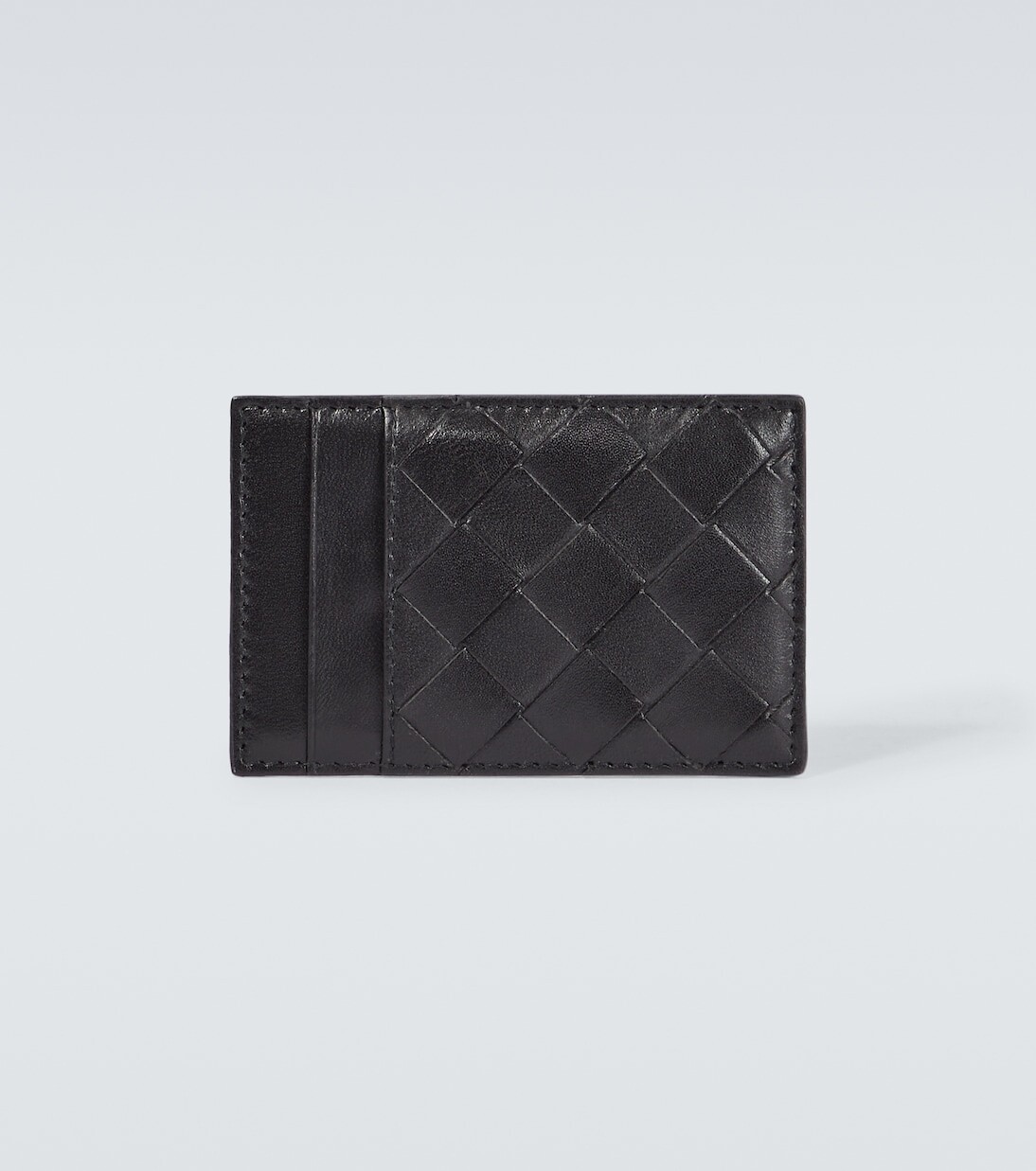 

Кожаная визитница Bottega Veneta, черный