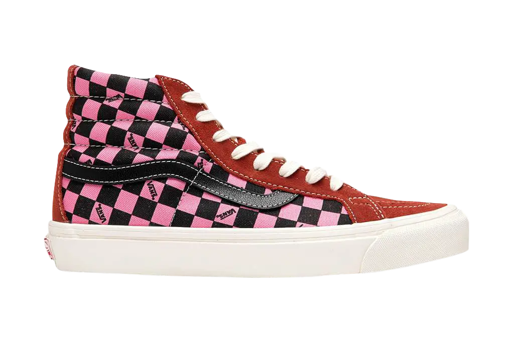 Кроссовки Sk8-Hi LX Vans, красный