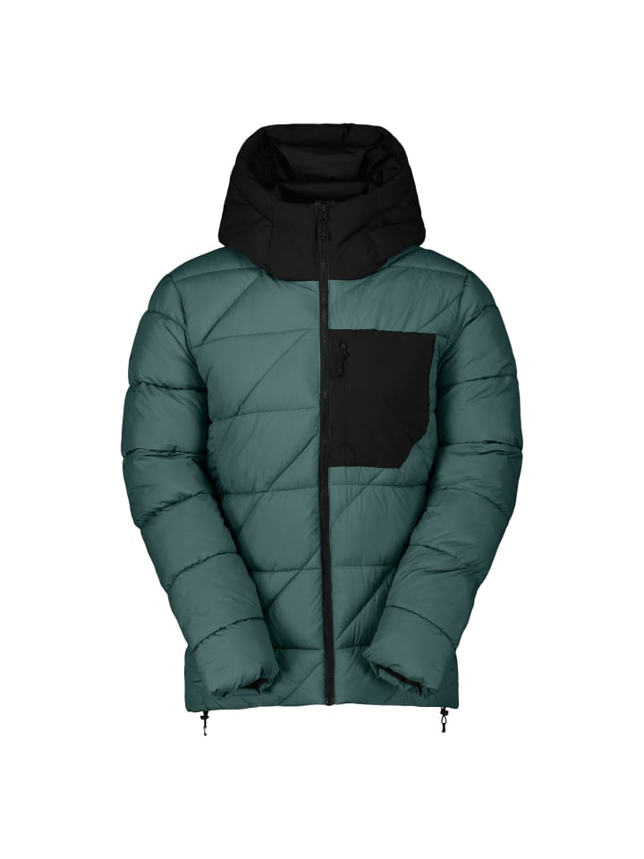 

SCOTT Теплая стеганая куртка Insuloft цвета бензина