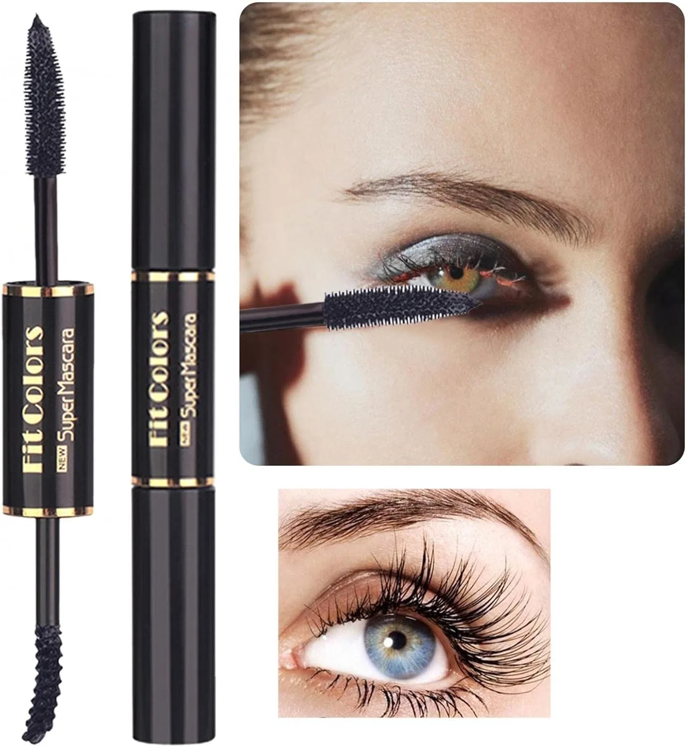 Тушь для ресниц Foreted 4D Silk Fiber Lash, водостойкая, объемная — фото 3