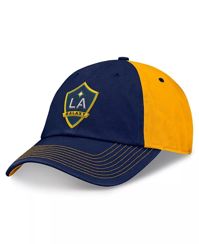 

Мужская темно-синяя/золотая бейсболка Los Angeles Galaxy Iconic Blocked Fundamental Adjustable Hat Fanatics