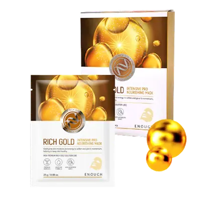

Интенсивная питательная маска Rich Gold Enough