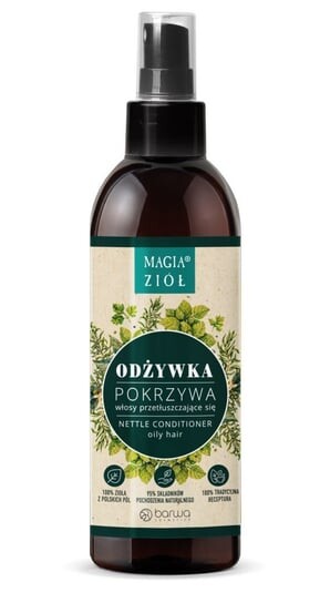 

Спрей-кондиционер с крапивой для жирных волос, 250 мл Barwa, Magic of Herbs