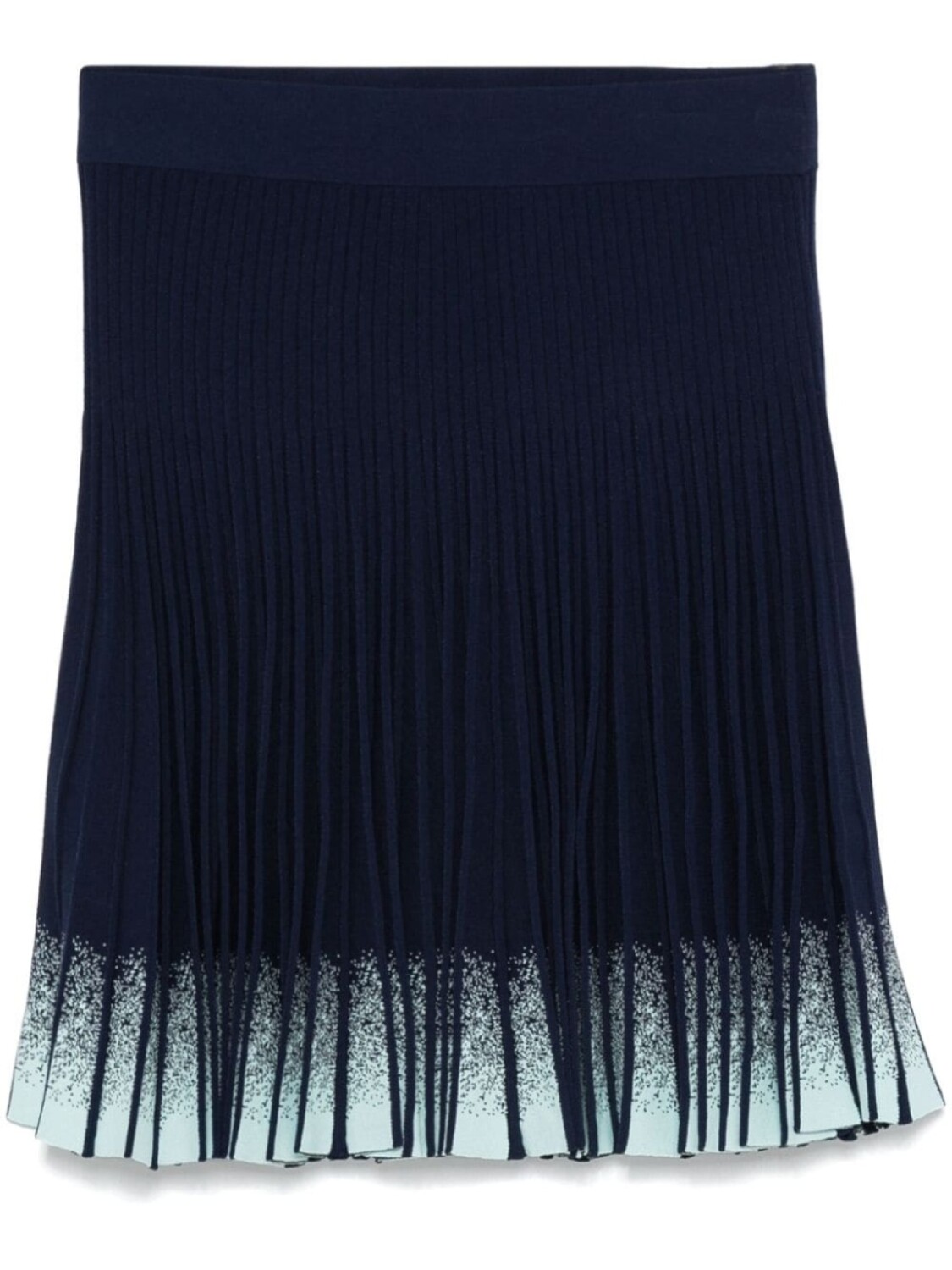 

Emporio Armani плиссированная мини-юбка, синий