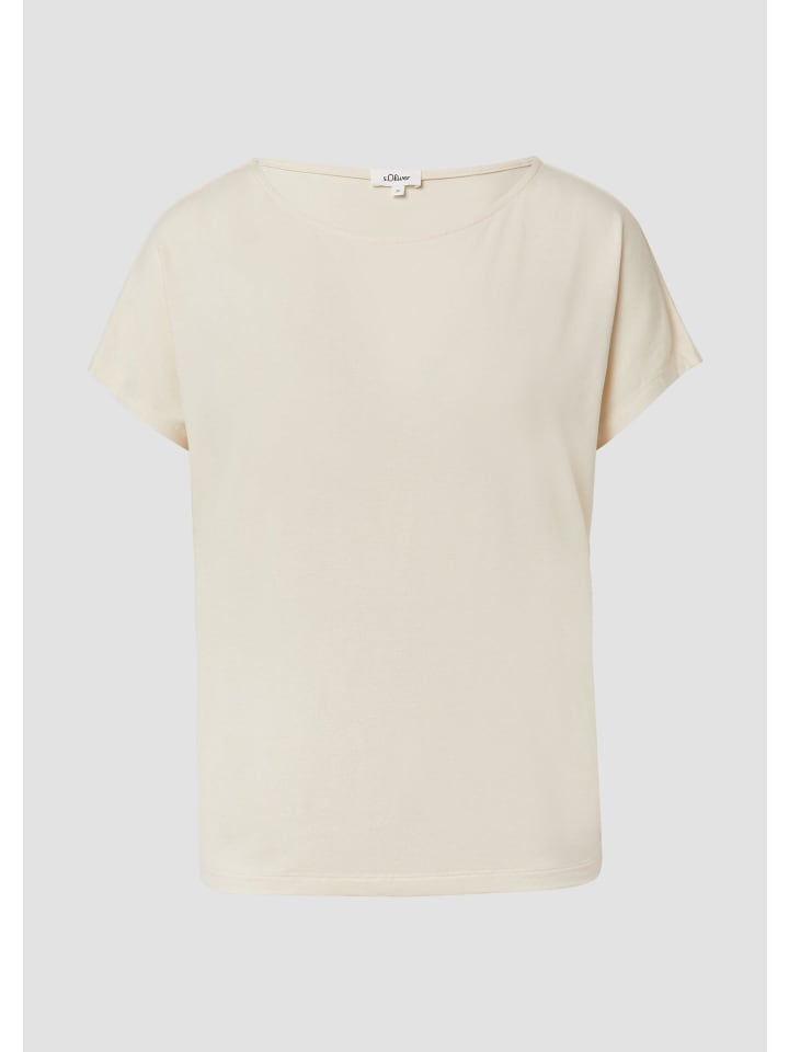 

Футболка цвета 0805_светло-песочный s.Oliver, Бежевый, Футболка цвета 0805_светло-песочный s.Oliver