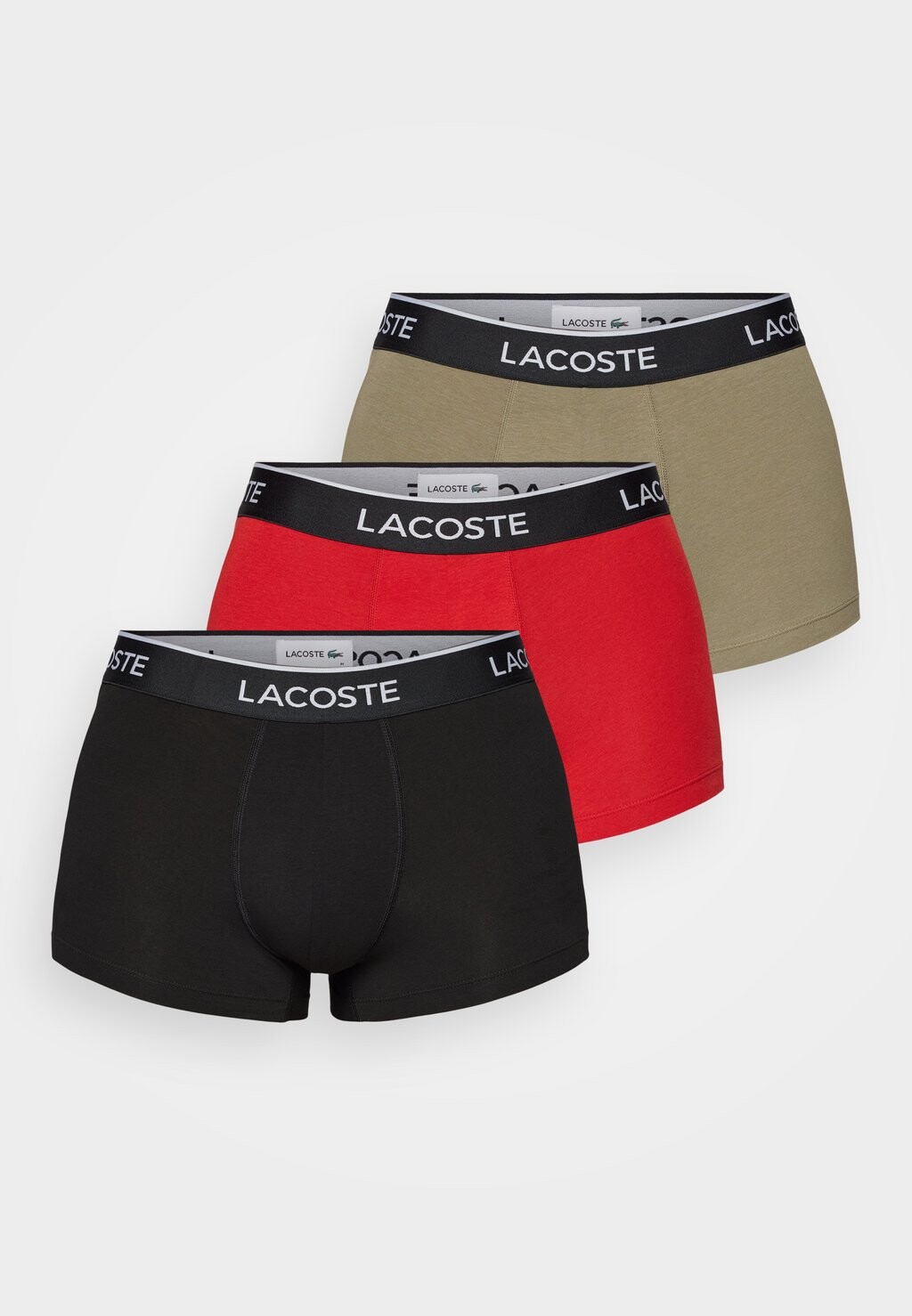 

Брюки 3 PACK Lacoste, хаки