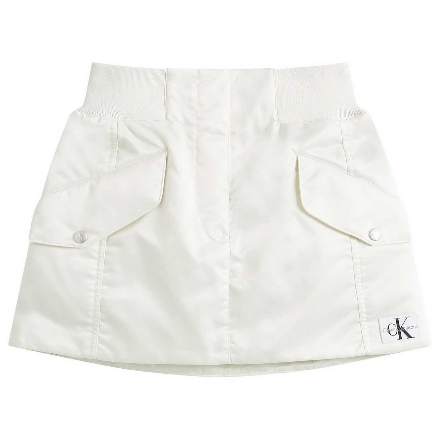 

Юбка мини Calvin Klein Bomber Mini Skirt, цвет Icicle