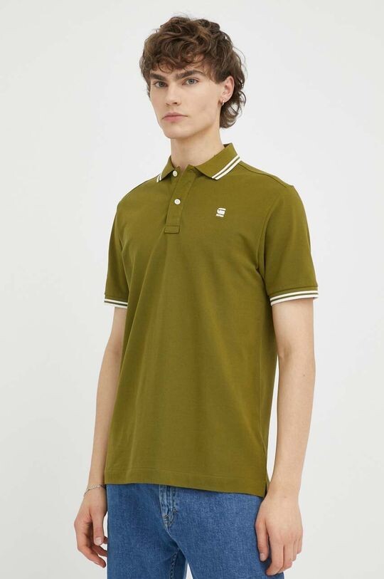

Рубашка поло G-Star Raw, зеленый